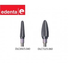 Edenta VOLCANO DLC TC Cross Cut Burs - Spiral Superfine - 3 Purple Band - 1pc - Options Available